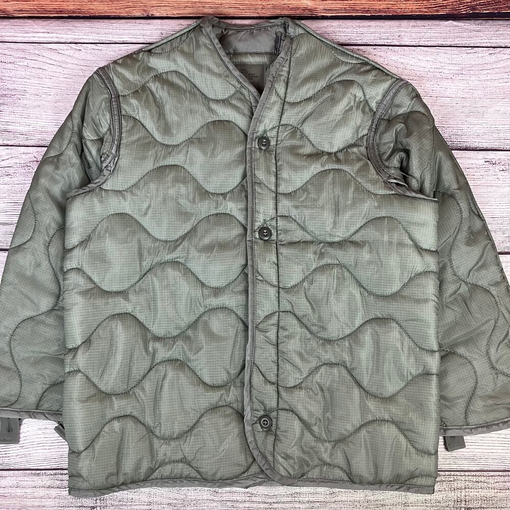 Vintage US Military Green M65 Field Liner Jacket